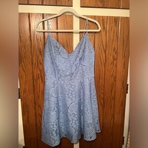 Blue Lace dress